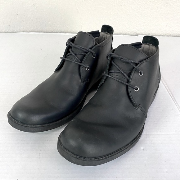 Timberland Black Leather City Lite Chukka Boots Size 7.5 main image 5